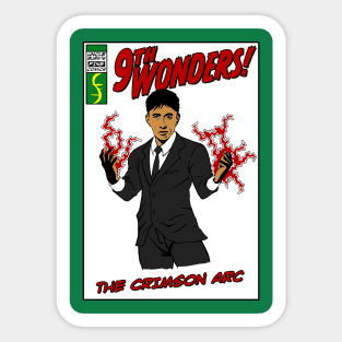 9th Wonders: Featuring The Crimson Arc Sticker